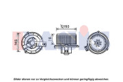 518087N AKS DASIS vnútorný ventilátor 518087N AKS DASIS