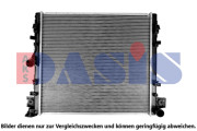 520121N AKS DASIS chladič motora 520121N AKS DASIS