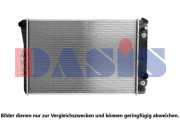 520200N AKS DASIS chladič motora 520200N AKS DASIS
