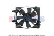 528008N AKS DASIS ventilátor chladenia motora 528008N AKS DASIS