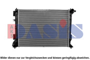 560161N AKS DASIS chladič motora 560161N AKS DASIS