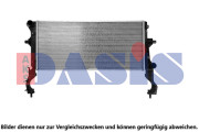 560176N AKS DASIS chladič motora 560176N AKS DASIS