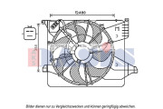 568056N AKS DASIS ventilátor chladenia motora 568056N AKS DASIS