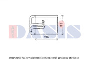 569021N AKS DASIS výmenník tepla vnútorného kúrenia 569021N AKS DASIS