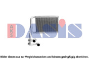 569037N AKS DASIS výmenník tepla vnútorného kúrenia 569037N AKS DASIS