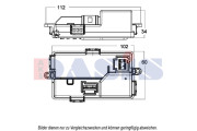 700017N Regulace, vnitrni ventilace AKS DASIS