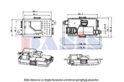 700045N AKS DASIS regulator, ventilator vnutorneho priestoru 700045N AKS DASIS