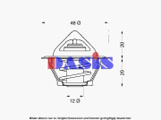 750383N Termostat, chladivo AKS DASIS