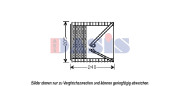 820311N AKS DASIS výparník klimatizácie 820311N AKS DASIS