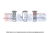 840228N Expanzní ventil, klimatizace AKS DASIS