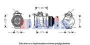 850332N Kompresor, klimatizace AKS DASIS