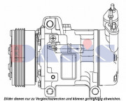 850418N Kompresor, klimatizace AKS DASIS