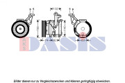 850563N Kompresor, klimatizace AKS DASIS