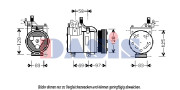 851391N AKS DASIS kompresor klimatizácie 851391N AKS DASIS