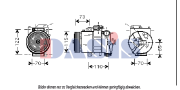 851676N AKS DASIS kompresor klimatizácie 851676N AKS DASIS