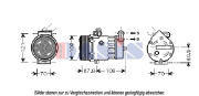 851863N Kompresor, klimatizace AKS DASIS