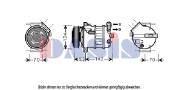 851885N Kompresor, klimatizace AKS DASIS