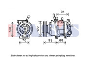 852571N Kompresor, klimatizace AKS DASIS