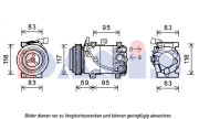 852577N AKS DASIS kompresor klimatizácie 852577N AKS DASIS
