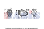 852606N Kompresor, klimatizace AKS DASIS