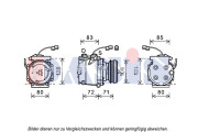 852663N AKS DASIS kompresor klimatizácie 852663N AKS DASIS