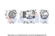 852691N AKS DASIS kompresor klimatizácie 852691N AKS DASIS