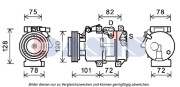 852738N Kompresor, klimatizace AKS DASIS