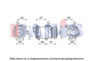 852834N Kompresor, klimatizace AKS DASIS