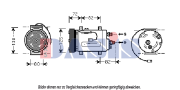852930N AKS DASIS kompresor klimatizácie 852930N AKS DASIS