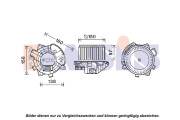870446N AKS DASIS elektromotor vnútorného ventilátora 870446N AKS DASIS