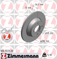 100.1221.20 Brzdový kotouč COAT Z ZIMMERMANN