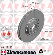 100.1231.20 Brzdový kotouč COAT Z ZIMMERMANN