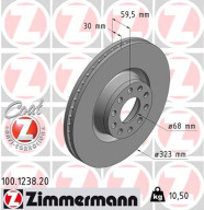 100.1238.20 Brzdový kotouč COAT Z ZIMMERMANN