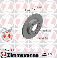 100.1243.20 Brzdový kotouč COAT Z ZIMMERMANN