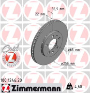 100.1246.20 Brzdový kotouč COAT Z ZIMMERMANN