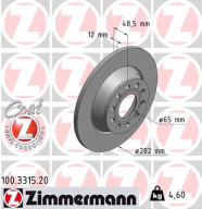 100.3315.20 Brzdový kotouč COAT Z ZIMMERMANN