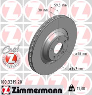 100.3319.20 Brzdový kotouč COAT Z ZIMMERMANN