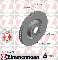 100.3324.20 Brzdový kotouč COAT Z ZIMMERMANN