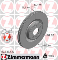 100.3332.20 Brzdový kotouč COAT Z ZIMMERMANN