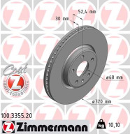 100.3355.20 Brzdový kotouč COAT Z ZIMMERMANN