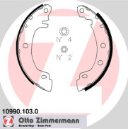 10990.103.0 Sada brzdových čelistí ZIMMERMANN