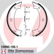 10990.106.1 Sada brzdových čelistí, parkovací brzda ZIMMERMANN