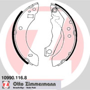 10990.116.8 ZIMMERMANN sada brzdových čeľustí 10990.116.8 ZIMMERMANN