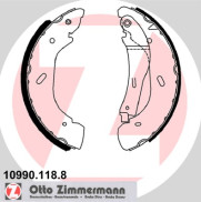 10990.118.8 ZIMMERMANN sada brzdových čeľustí 10990.118.8 ZIMMERMANN