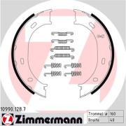 10990.128.7 Sada brzdových čelistí, parkovací brzda ZIMMERMANN