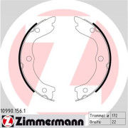 10990.156.1 Sada brzdových čelistí, parkovací brzda ZIMMERMANN