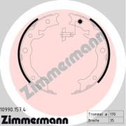 10990.157.4 Sada brzdových čelistí, parkovací brzda ZIMMERMANN