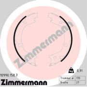 10990.158.7 Sada brzdových čelistí, parkovací brzda ZIMMERMANN