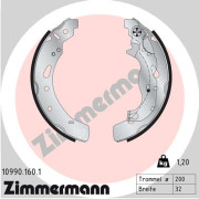 10990.160.1 Sada brzdových čelistí ZIMMERMANN