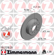 110.2218.20 Brzdový kotouč COAT Z ZIMMERMANN